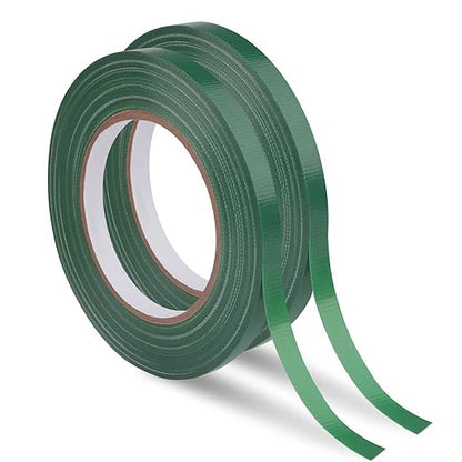 Prudiut 2 Roll Green Floral Tape Waterproof Florist Tape, 0.4" Wide Flower Wrap by Prudiut