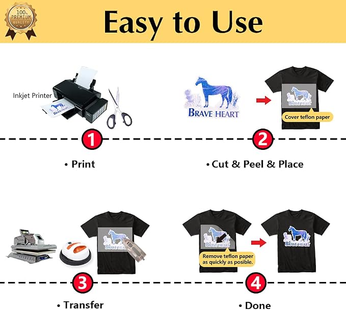 TransOurDream Glitter 2.0 Heat Transfer Paper - Image 4