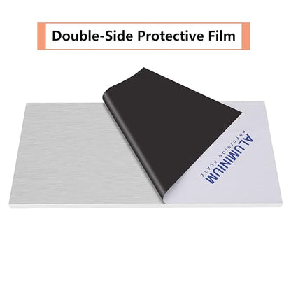 6061 T651 Aluminum Sheet Metal 6 x 12 x 5/16 Inch Flat Plain Aluminum Plate - Image 3