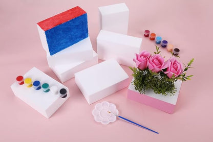 AMZQNART 8 Pack Crafts Foam Blocks, Flower Arrangements, School and Home DIY. - Image 6