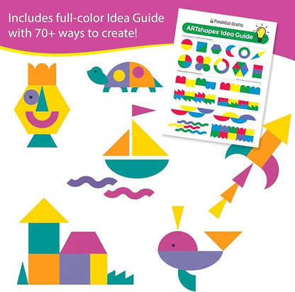 ARTshapes 840 pc Creative Paper Shapes Pack - Image 7