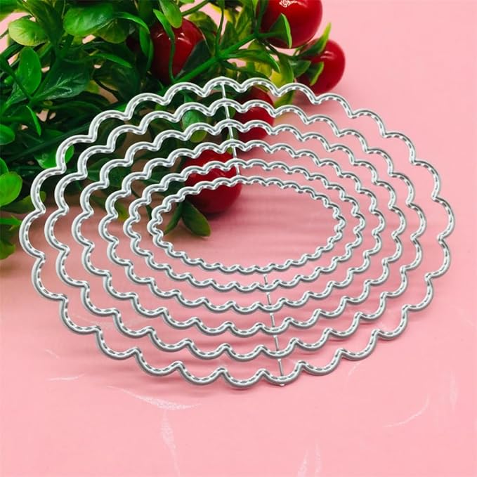 Mvchifay Cutting Dies for Card Making Metal Die-Cuts Scrapbooking Tool Hollow - Image 3