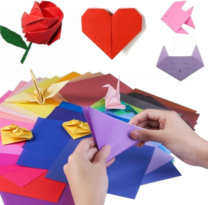 Opret Origami Paper Large, 100 Sheets 20x20cm / 8 inch Large Origami Paper 50 - Image 5