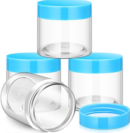 SATINIOR 12 Pack 8 oz Plastic Container Jars - Image 2