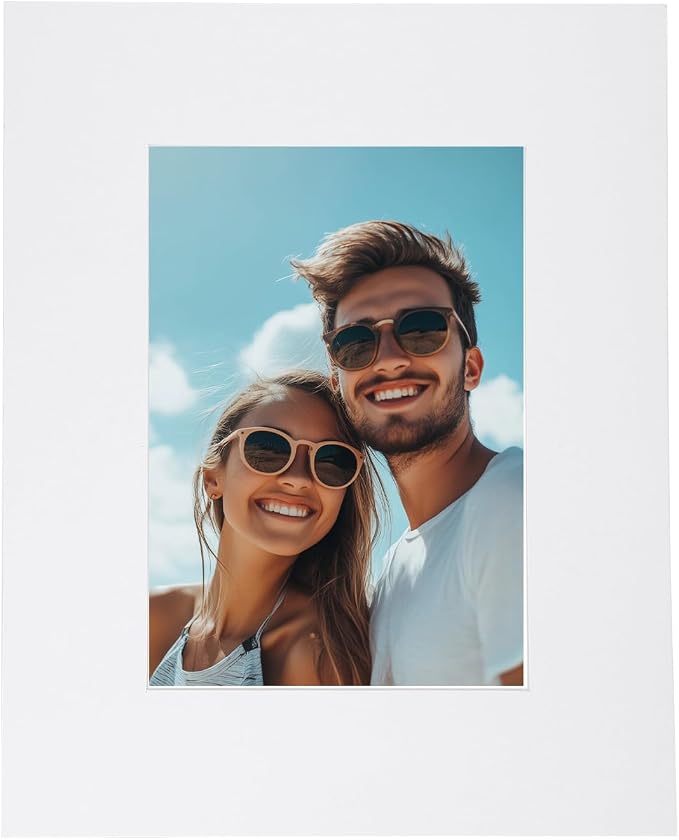 uxcell Picture Mats, 8 x 10 Mat Board Center by uxcell