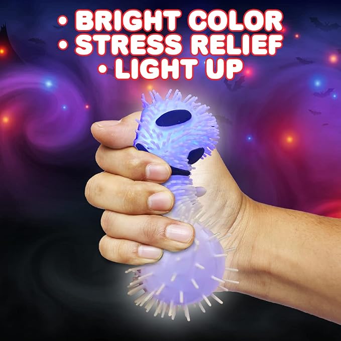 ArtCreativity LED Fidget Toys, Kids and Adults, Includes Ghost and Pumpkin Toys - Image 4