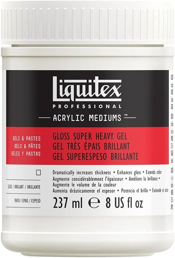 Liquitex Professional Gloss Super Heavy Gel Medium by Liquitex