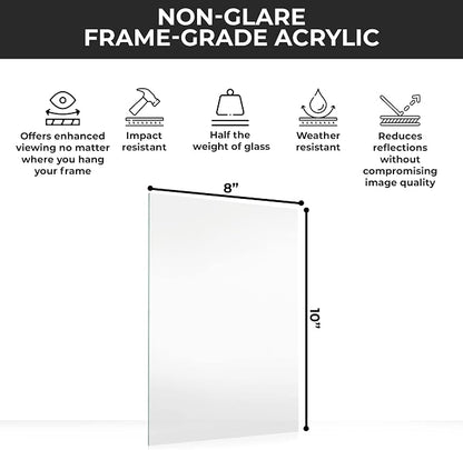 Non-Glare Acrylic Replacement for 7x11 Picture Frame, Replacement Plexiglass - Image 3