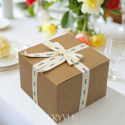 Yay! Ribbon - 5/8 Inch x 12 Yards Natural Twill Tape Ribbon, Cotton Herringbone - Image 3
