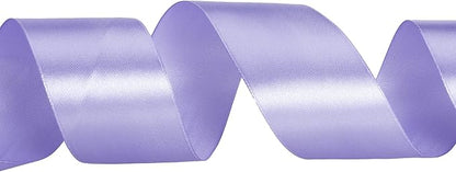 1 1/2 Inch Violet Solid Satin Ribbon, 50 Yards Craft Fabric Ribbon - Image 3