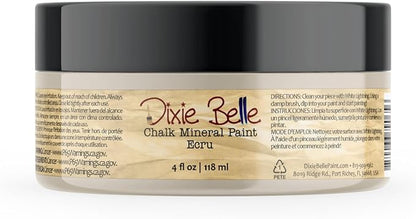 Dixie Belle Paint Company Chalk Finish Furniture Paint – Ecru – Matte Chic by DixieBellePaintCompany