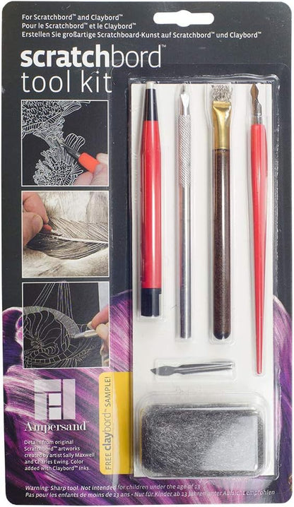 Ampersand Art Supply Scratchbord Artist Tool Kit - Image 2