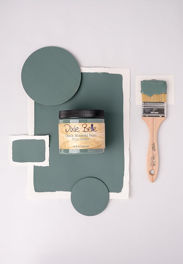 Dixie Belle Paint Company Chalk Finish Furniture Paint – Blue Grass – Matte - Image 3