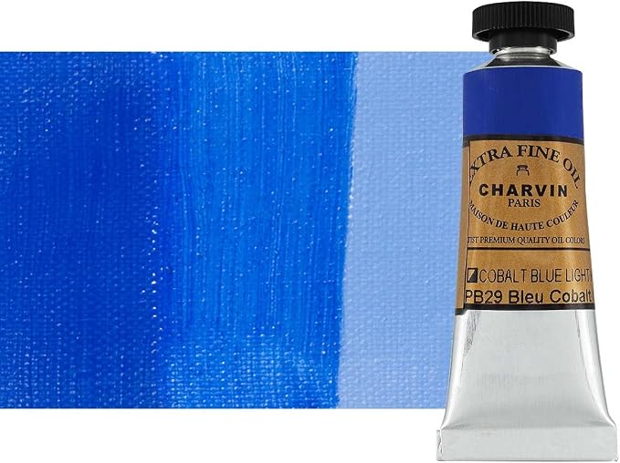 Charvin Extra Fine Oil Paint, Cobalt Blue Light Hue 20 mL by Unknown