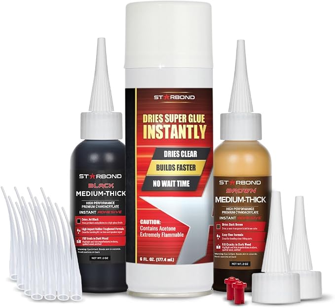 STARBOND Premium Grade Cyanoacrylate Super Glue, Woodturning by STARBOND