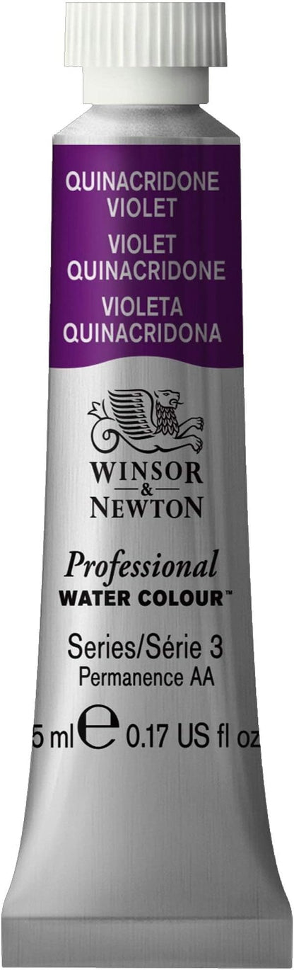 Winsor & Newton Professional Water Colour Paint, 0.17-oz Tube, Quinacridone by WinsorNewton