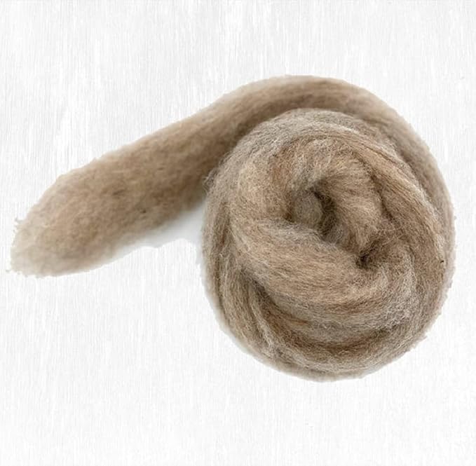 Revolution Fibers Carded Corriedale Wool Sliver by RevolutionFibers