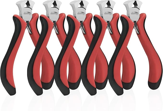 End Cutting Pliers 4"-5 Pack End Cutting Pliers by HOUSERAN