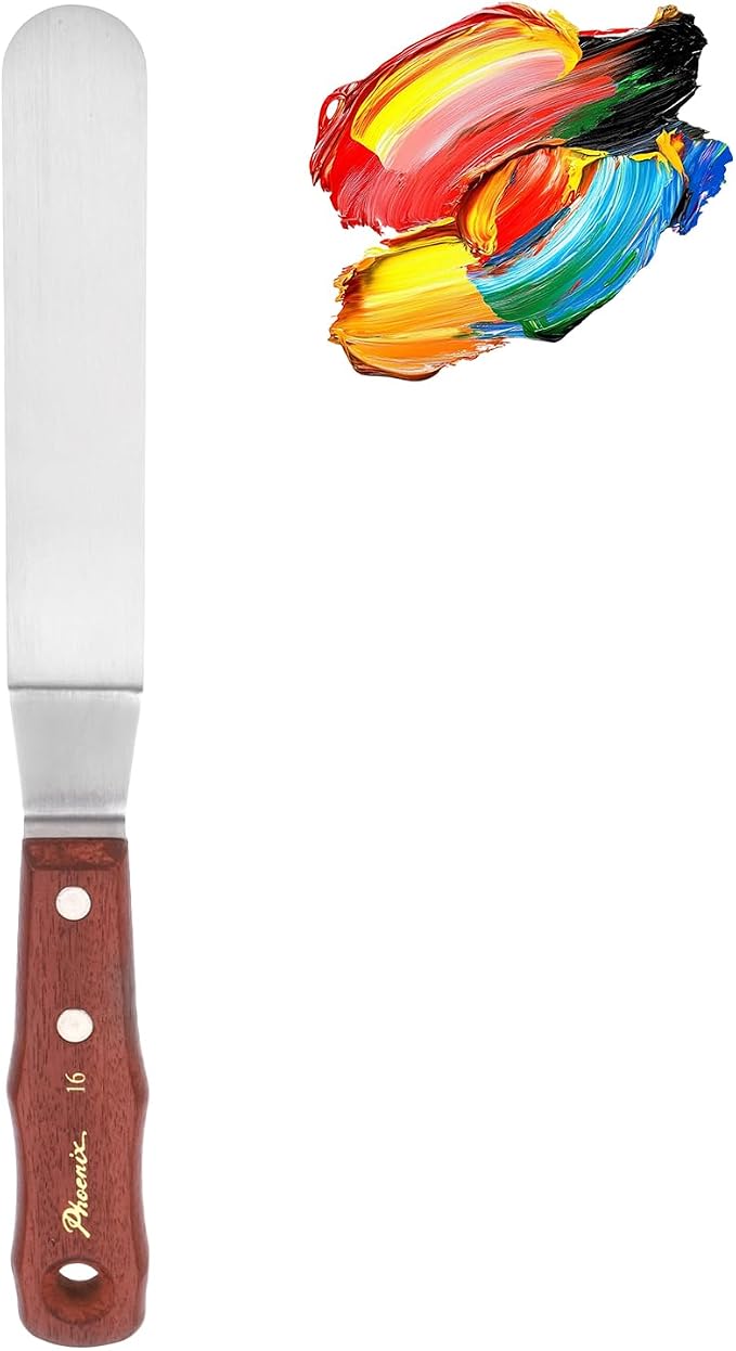 MECCANIXITY Pack of 1 Large Palette Knife No.16, 11.8" Long Palette Knives by MECCANIXITY