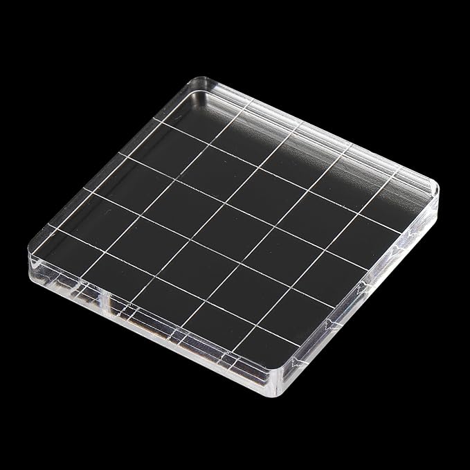 PATIKIL 2"x2" Acrylic Stamp Block - Image 5