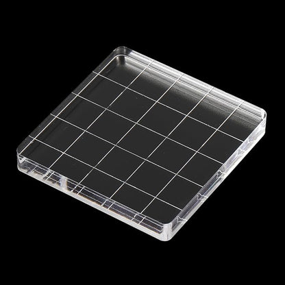 PATIKIL 2"x2" Acrylic Stamp Block - Image 5
