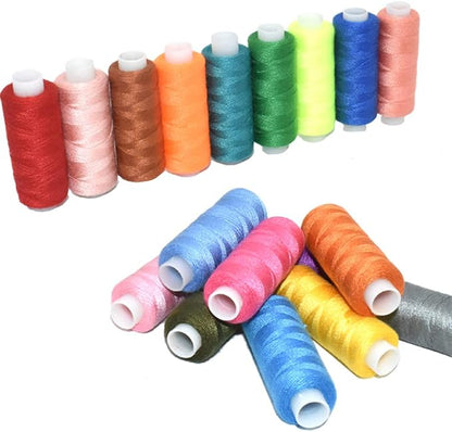 Sewing Thread 30 Colors Sewing Industrial Machine and Hand Stitching 250 Yards - Image 8