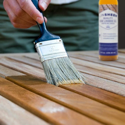 Raw Linseed Oil – Flaxseed Wood Treatment Conditioner to Rejuvenate, Restore - Image 3