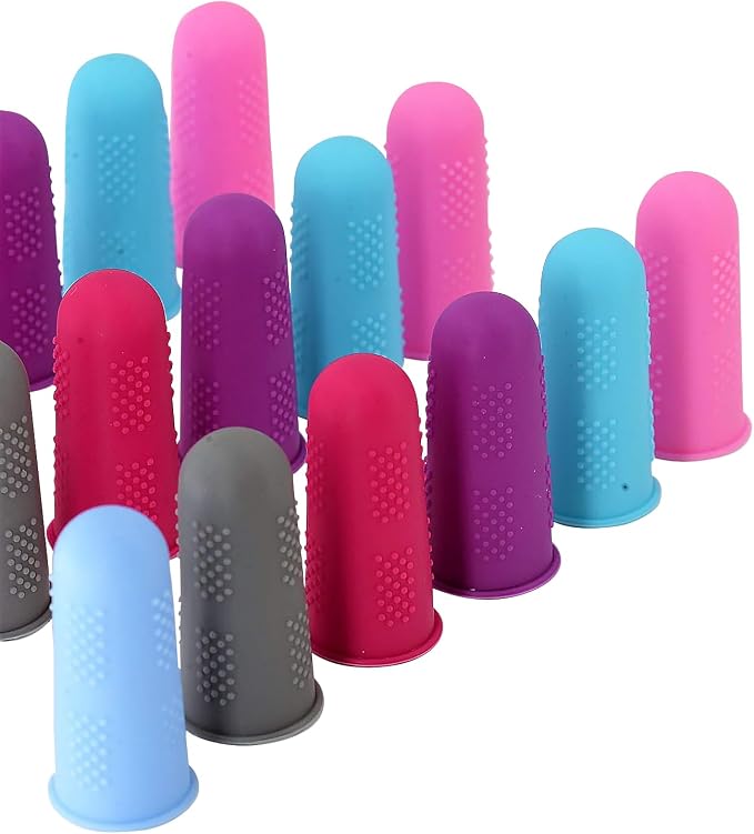 Finger Protectors Silicone Non-Stick Finger Covers by SiliconeAlley