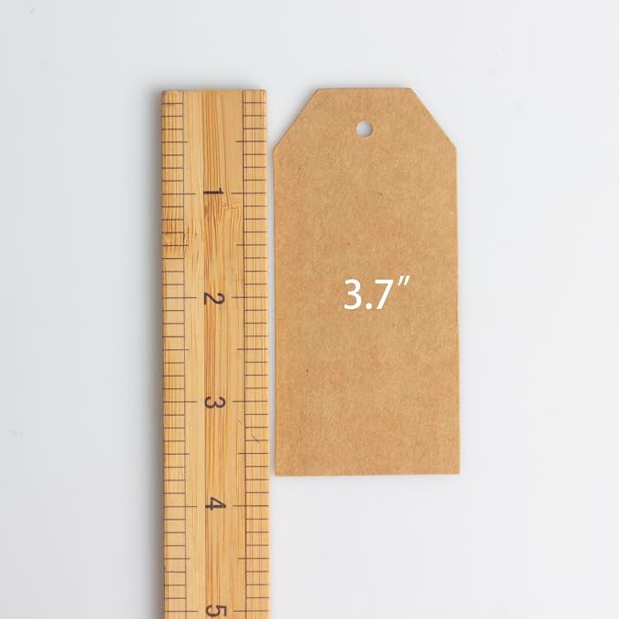 200PCS Kraft Paper Gift Tags - Image 2