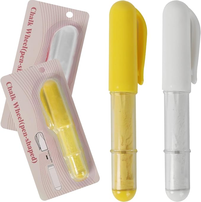 Fabric Chalk Markers -Erase Tailor’s Chalk by Calvana