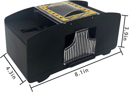 Nileole 2 Decks Automatic Card Shuffler, Battery-Powered Shuffler - Image 6