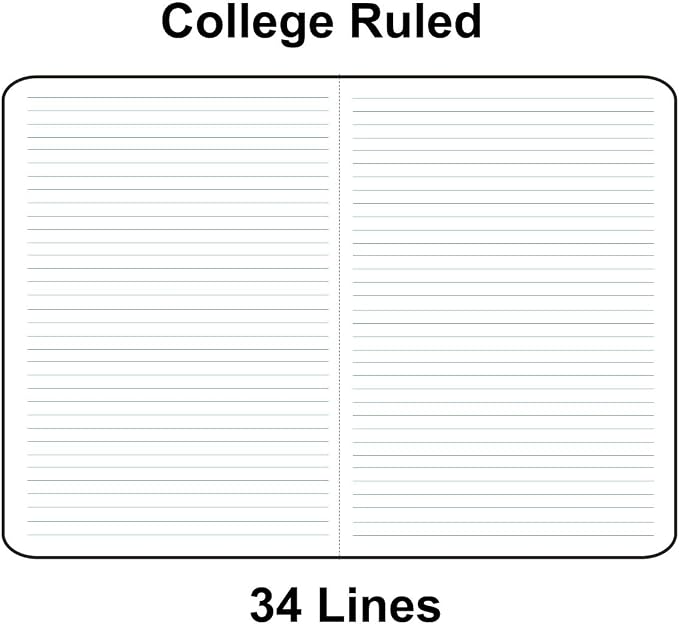 Large Colorful Notebook Journals Bulk, College Ruled, Lined Paper, 8.5x11 inch - Image 4