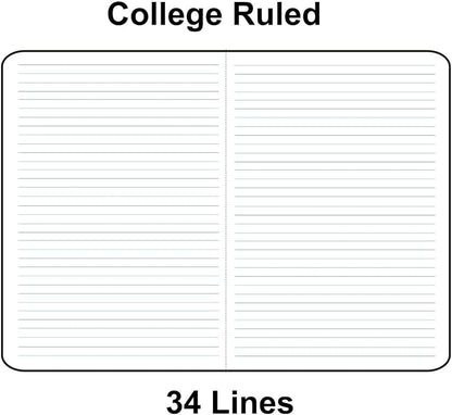 Large Colorful Notebook Journals Bulk, College Ruled, Lined Paper, 8.5x11 inch - Image 4