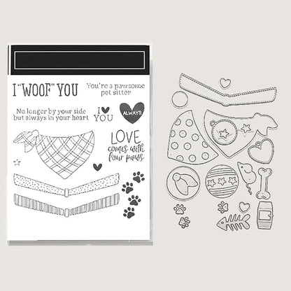 2025-2026 Stamps and Dies for Card Making, Stamps and Dies Set 2025 for by HITKUZ