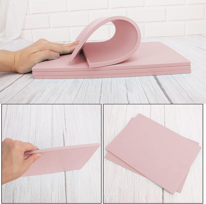 4 Pcs 8.5"x11" Rubber Carving Blocks, A4 Linoleum Blocks, Stamp Carving Blocks - Image 3