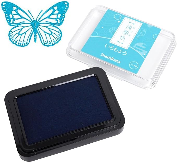 IROMOYO Stamp PAD, Traditional Japanese Ink Colour, Oil-Based Ink pad by Artline