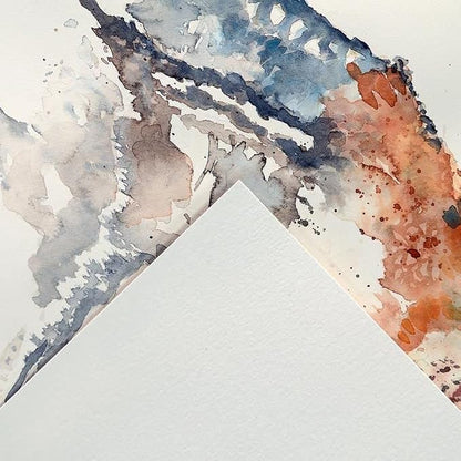 CANSON XL Watercolour 300gsm A4 Paper, Cold Pressed, Spiral Pad Short Side - Image 3