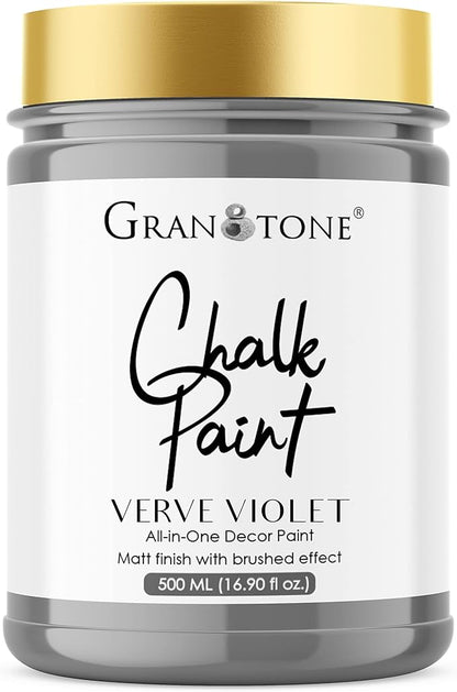 GRANOTONE Chalk Paint for Furniture, Matt-Finish Water-Based Acrylic Paint for by GRANOTONE