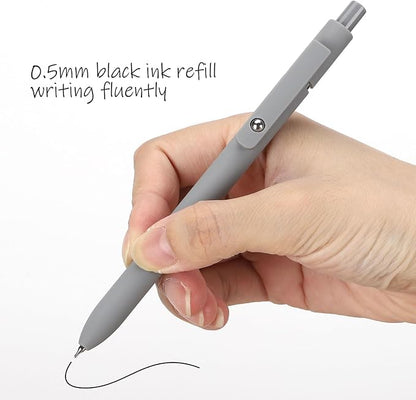 Ddaowanx Gel Pens, 0.5mm Fine Point Quick Dry Black Ink Pens Retractable - Image 4