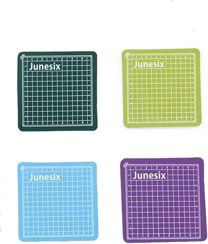 4Pieces Mini Cutting Pad Self Healing Craft Mat Small Sewing Cutting Mat by Unknown