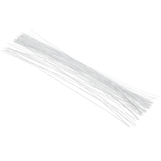 PATIKIL 26 Gauge 16" Floral Stem Wire by PATIKIL