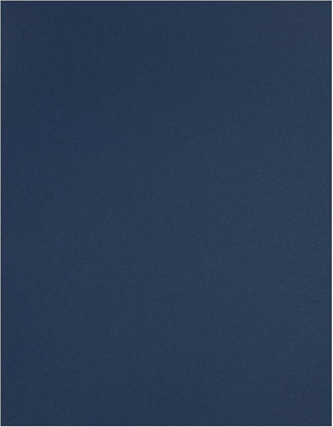 PA Paper Accents Stash Builder Cardstock 8.5" x 11" Empress Blue, 65lb Colored by AccentDesignsPaperAccents