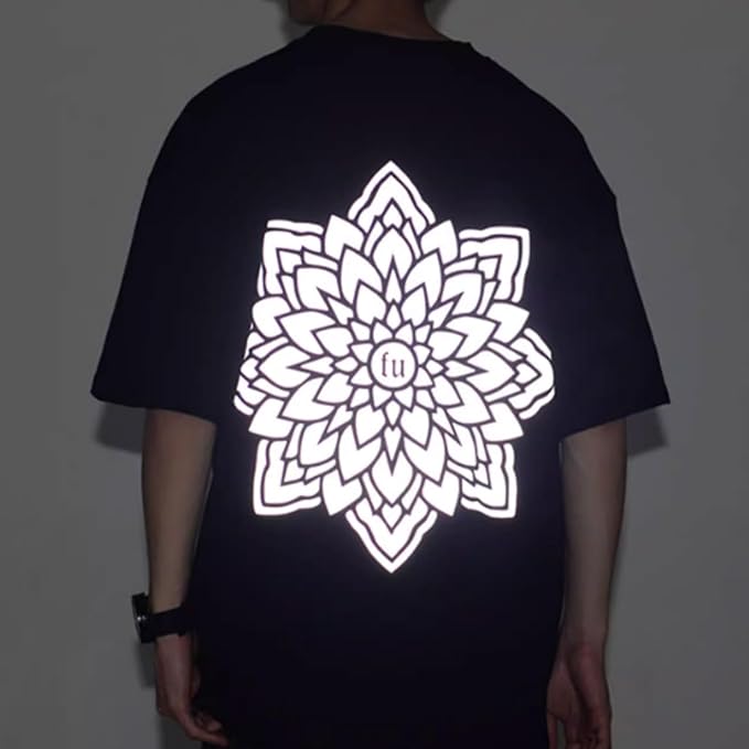 guangyintong Reflective White Heat Transfer Vinyl HTV Rolls - Image 5