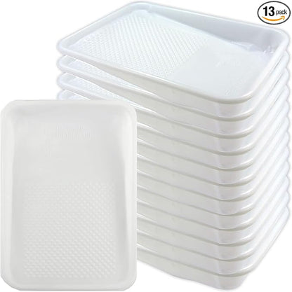 Great Andrew Paint Tray Liners 9 Inch, 13 Pack Disposable Paint Roller Tray by Greatandrew