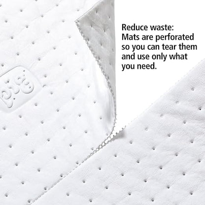 PIG Oil-Only Absorbent Mat Roll | Absorbs 20.1 gal per roll | 30" W x 150' L | - Image 6
