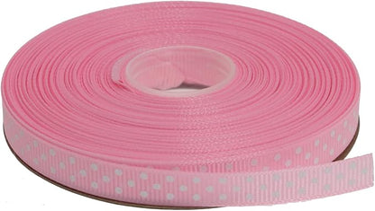 Polka Dot Grosgrain Ribbon 25 Yard Each Roll 100% Polyester by Unknown