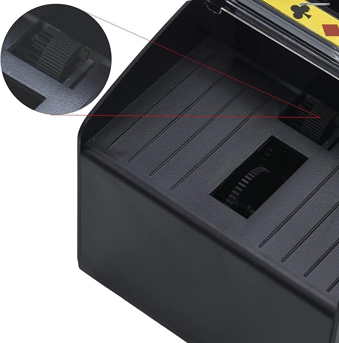 Nileole 2 Decks Automatic Card Shuffler, Battery-Powered Shuffler - Image 3