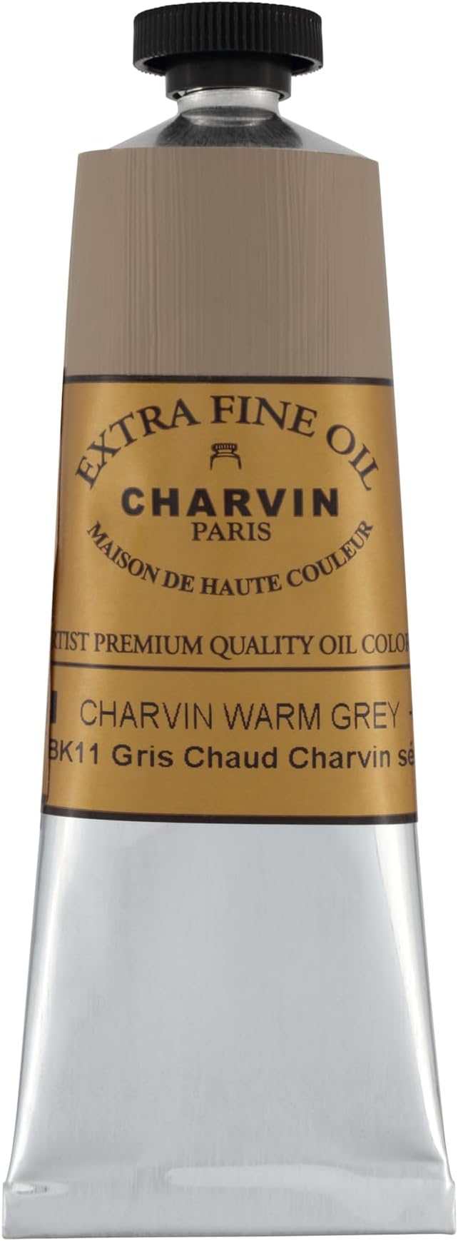 Charvin Extra Fine Oil Paint, Charvin Warm Grey 60 ml - Image 2