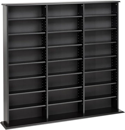 Prepac 3 Column Tall Media Storage Cabinet, Display Cabinet, Blu-rays - Image 7