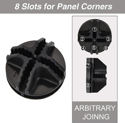 48 Pieces Cube Connectors Plastic Storage Wire Cube Organizer ABS Connectors - Image 5